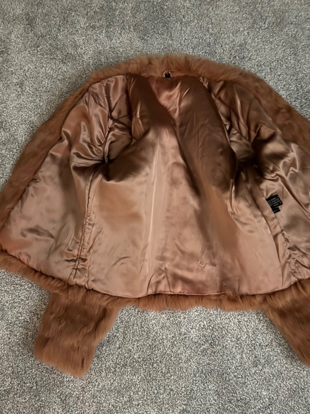 Vintage Rabbit Fur Coat - Picture 6 of 6